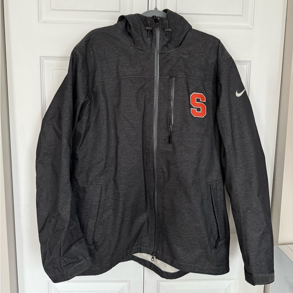 Syracuse Rain Jacket Windbreaker Nike Coat, Men’s Size XL